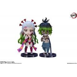 DEMON SLAYER - Daki & Gyutaro - Pack 2 Figurines Figuarts Mini 9cm