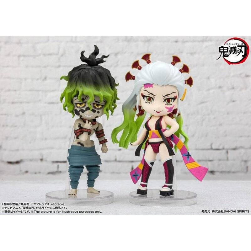 DEMON SLAYER - Daki & Gyutaro - Pack 2 Figurines Figuarts Mini 9cm