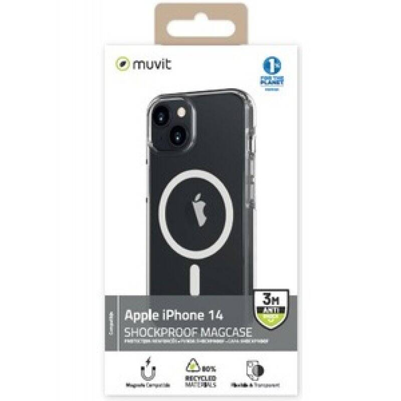 MUVIT FOR CHANGE COQUE MAGSAFE 3M RECYCLEE IPHONE 14