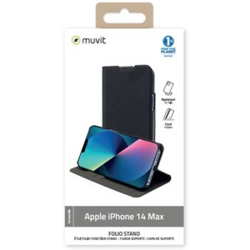 MUVIT FOR CHANGE FOLIO STAND RECYCLETEK IPHONE 14 PLUS
