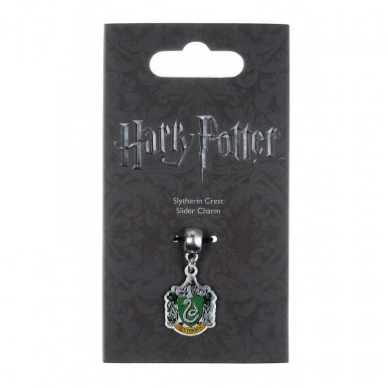 HARRY POTTER - Pendentif Slider Charm 23 - Slytherin Crest