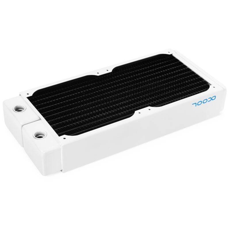 Radiateur pour Watercooling Alphacool compatible NexXxoS XT45 v2 240mm (Blanc)