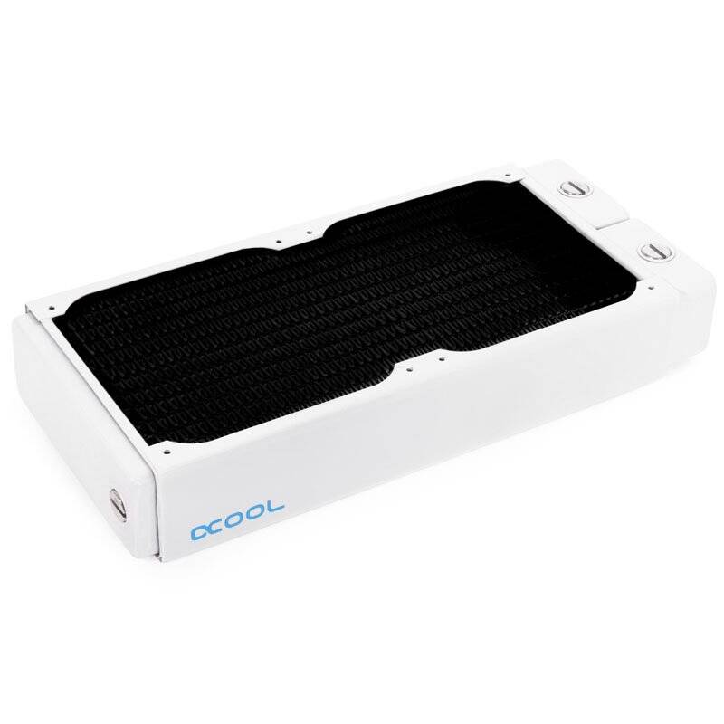 Radiateur pour Watercooling Alphacool compatible NexXxoS XT45 v2 240mm (Blanc)