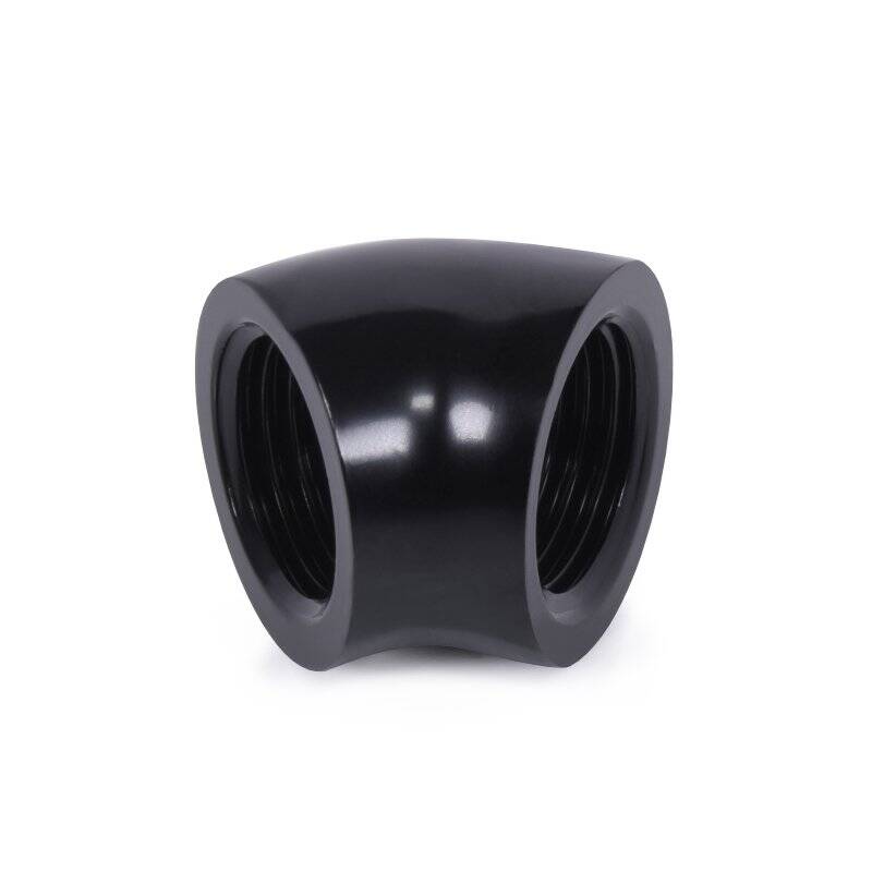 Alpha Eiszapfen L-Verbinder 45°       bk  G1/4 IG auf G1/4 IG        1022224