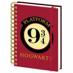 HARRY POTTER - Platform 9 3/4 - Notebook A5