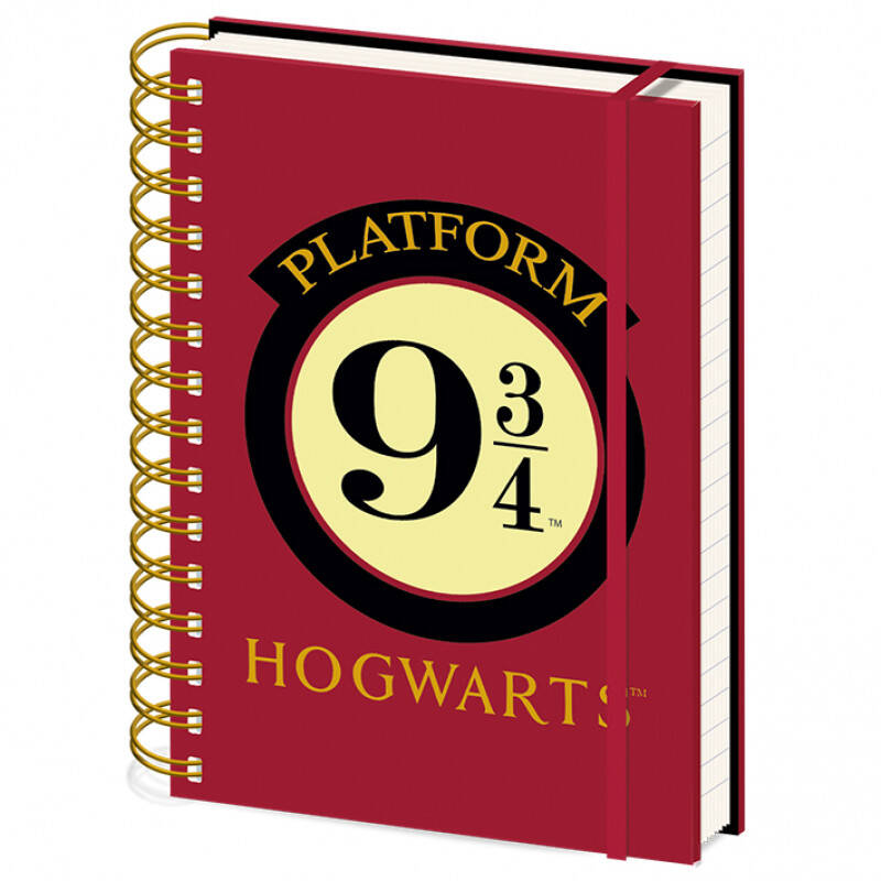 HARRY POTTER - Platform 9 3/4 - Notebook A5