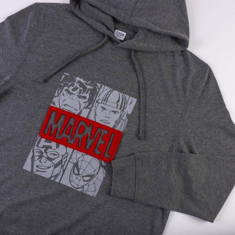 MARVEL - Logo - Sweat à Capuche Coton (L)