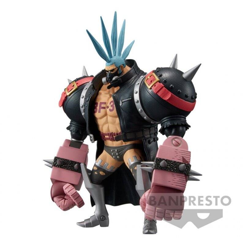 ONE PIECE FILM RED - Franky - Figurine DXF-The Grandline Men 15cm