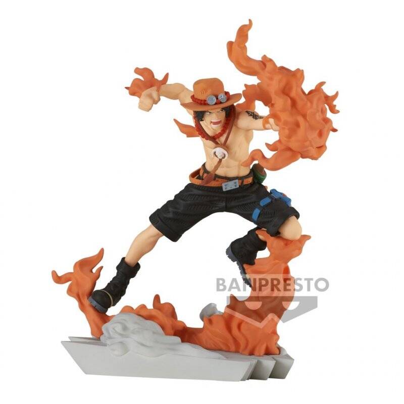 ONE PIECE - Portgas.D.ACE - Figurine Senkozekkei 9cm 1/2