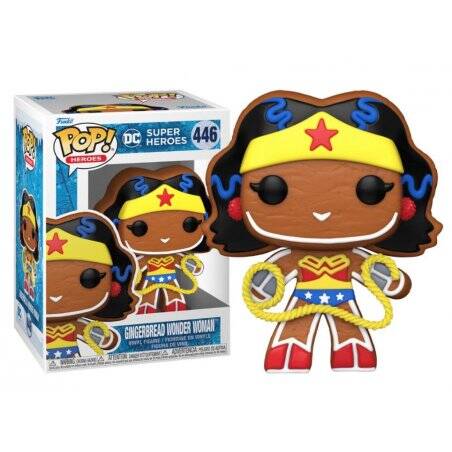 DC COMICS HOLIDAY - POP N° 446 - Gingerbread Wonder Woman