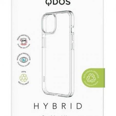 COQUE HYBRID TRANSPARENT GRIS OFG IPHONE 14 PLUS