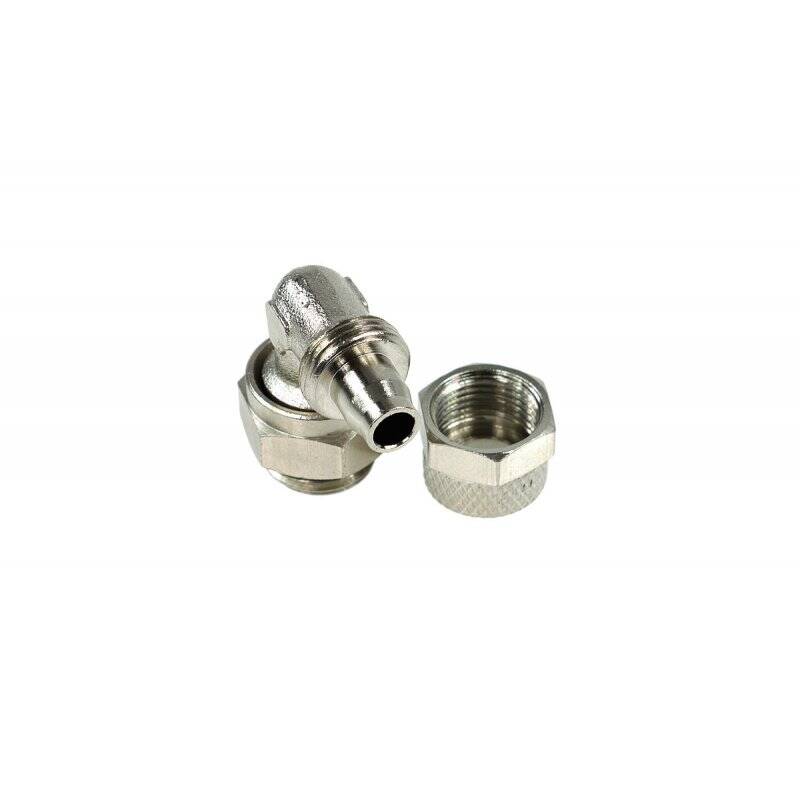 8/6mm (6x1mm) compression fitting  G1/4 90° revolvable