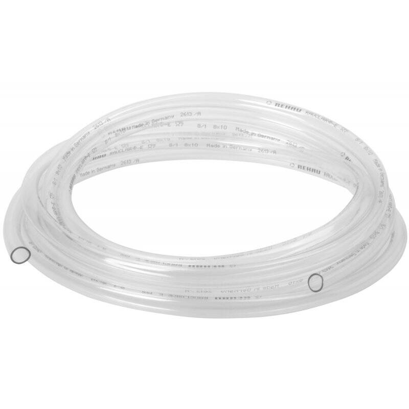 tubing PVC 10/8mm (5/16"ID) small bending radius clear