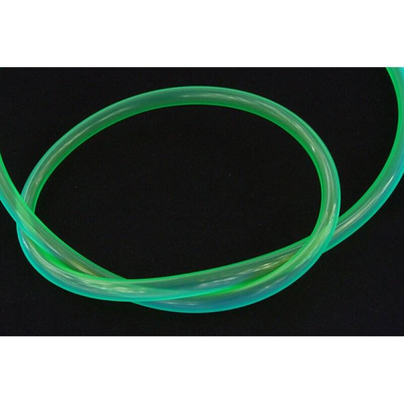 tubing PUR 10/8mm (5/16"ID) UV-active green
