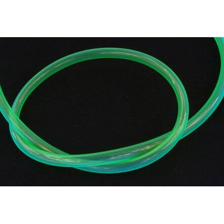 tubing PUR 10/8mm (5/16"ID) UV-active green