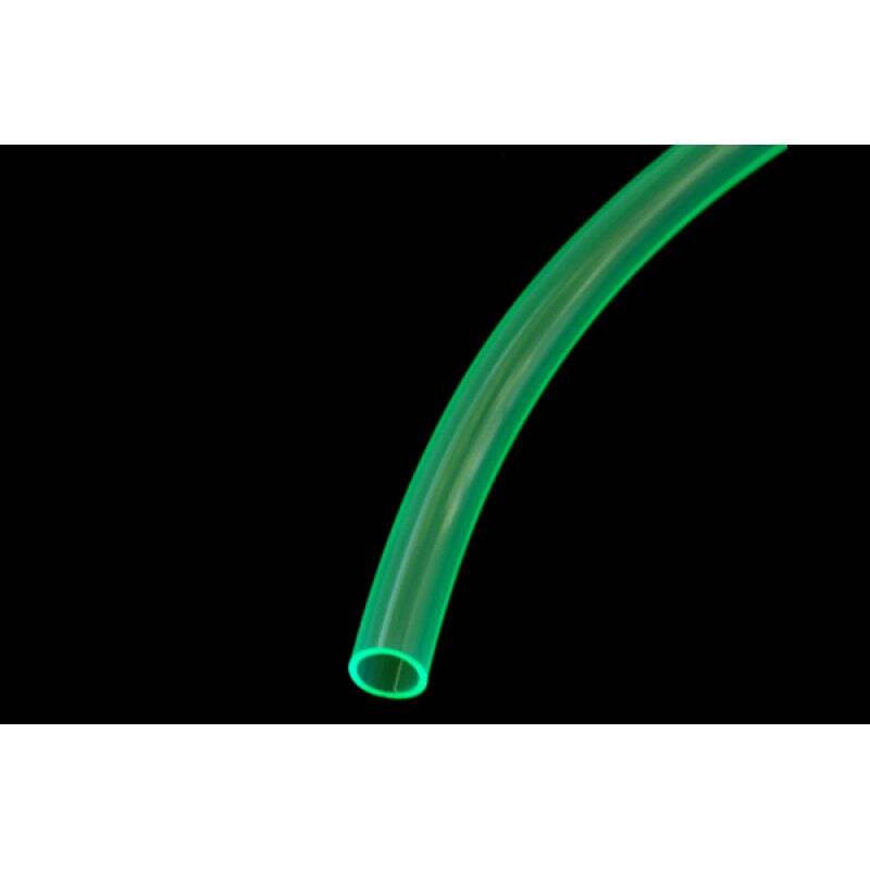 tubing PUR 10/8mm (5/16"ID) UV-active green