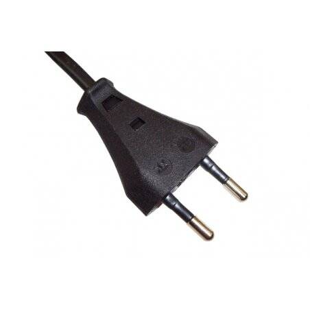 230V Euro plug black
