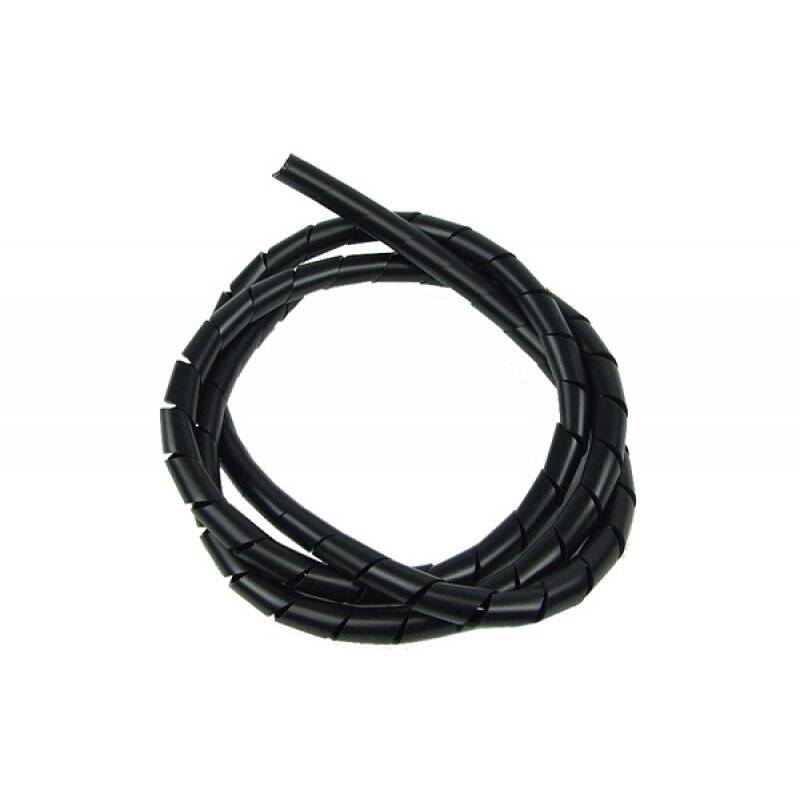 spiral wrap sleeving 6.0mm black