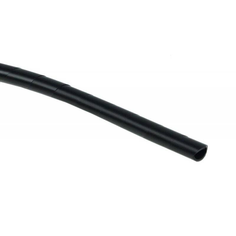 spiral wrap sleeving 6.0mm black