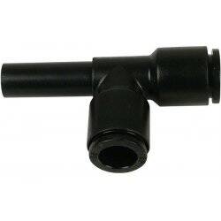 Plugin L-plug fitting 8mm black