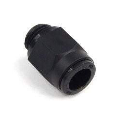 10mm G1/4 plug fitting black plastics