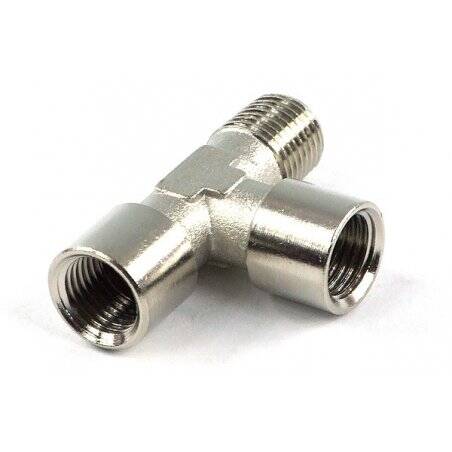 L-piece - G1/4 screw-in - 2x inner thread 1x outside thread