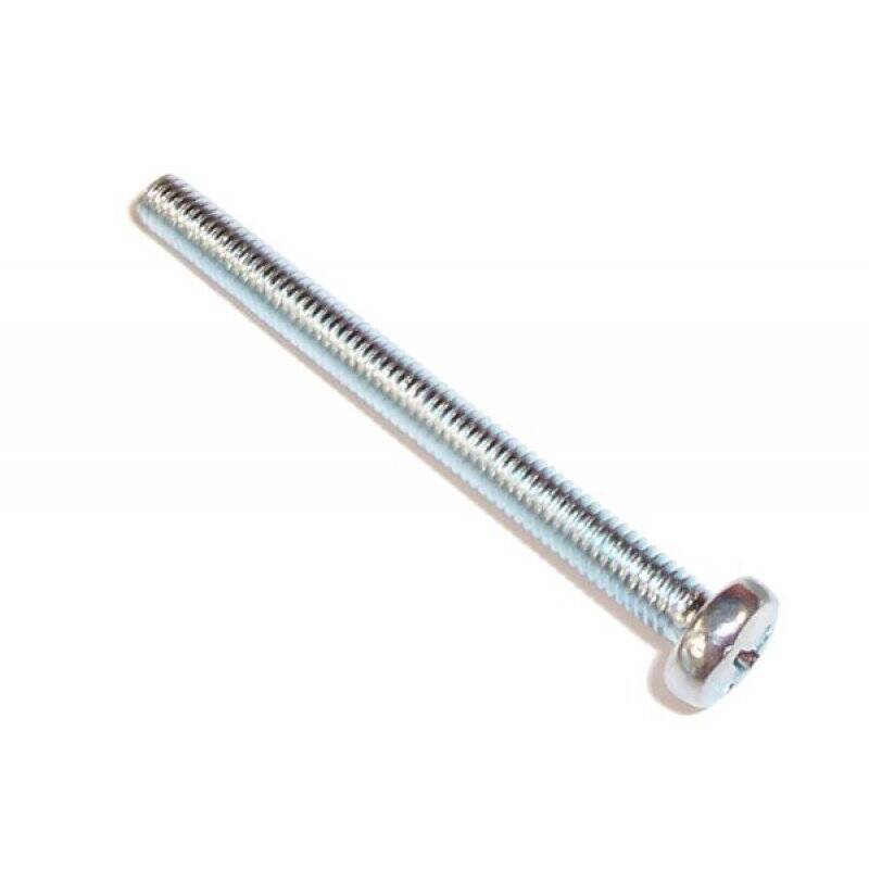 screw DIN 7985 M4 x 45 cross flat zinc coated