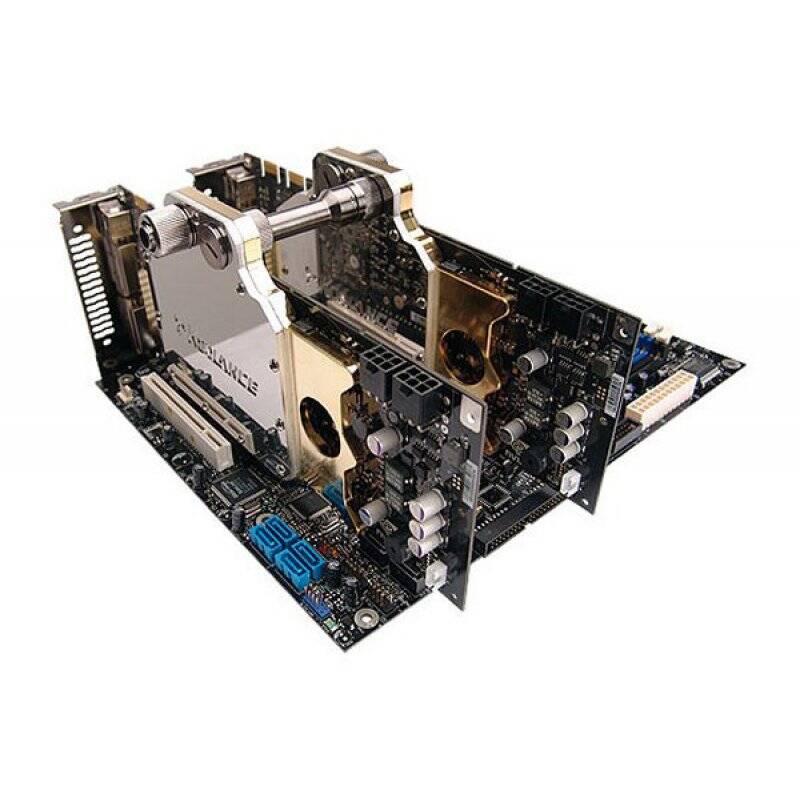 Phobya compatible Variabler SLI/Crossf. G1/4"3-Slot | Nickel