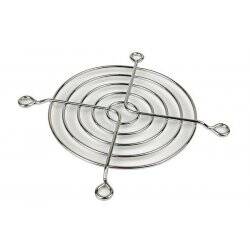 fan grill for axial fans for 80mm chrome