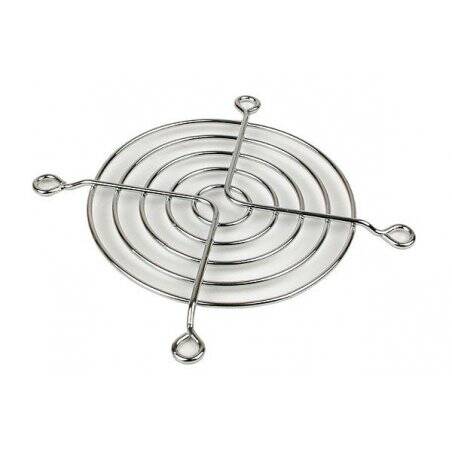 fan grill for axial fans for 80mm chrome