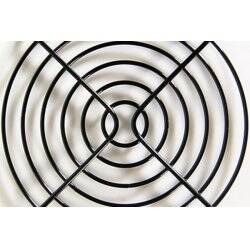 fan grill for axial fans for 92mm black