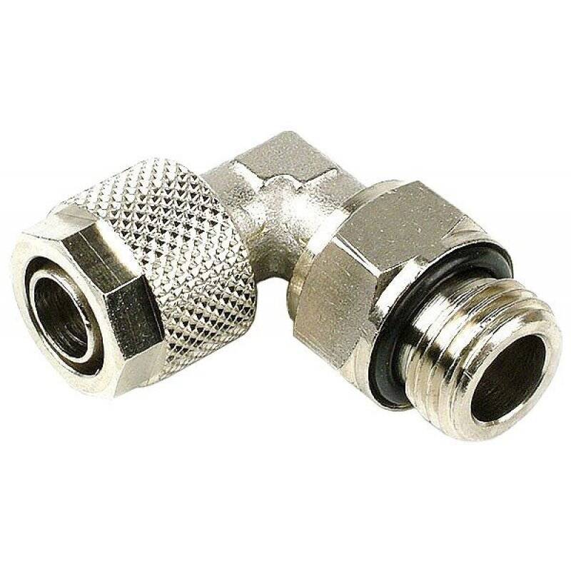 10/8mm (8x1mm) compression fitting  G1/4 90° revolvable type 2