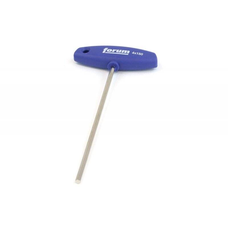 hexagonal screwdriver with plastic grip 4 mm