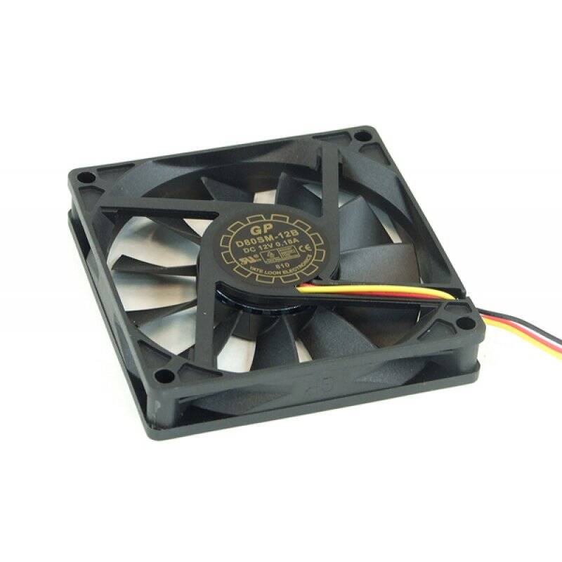 Yate Loon D80SM-12 with plug (2500rpm) ( 80x80x15mm )