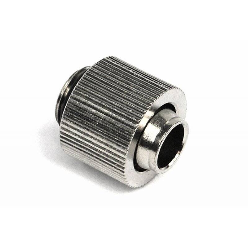 13/10mm (10x1,5mm) compression fitting  outer thread 1/4 - compact -silver