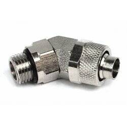 13/10mm (10x1,5mm) compression fitting  45° revolvable outer thread 1/4
