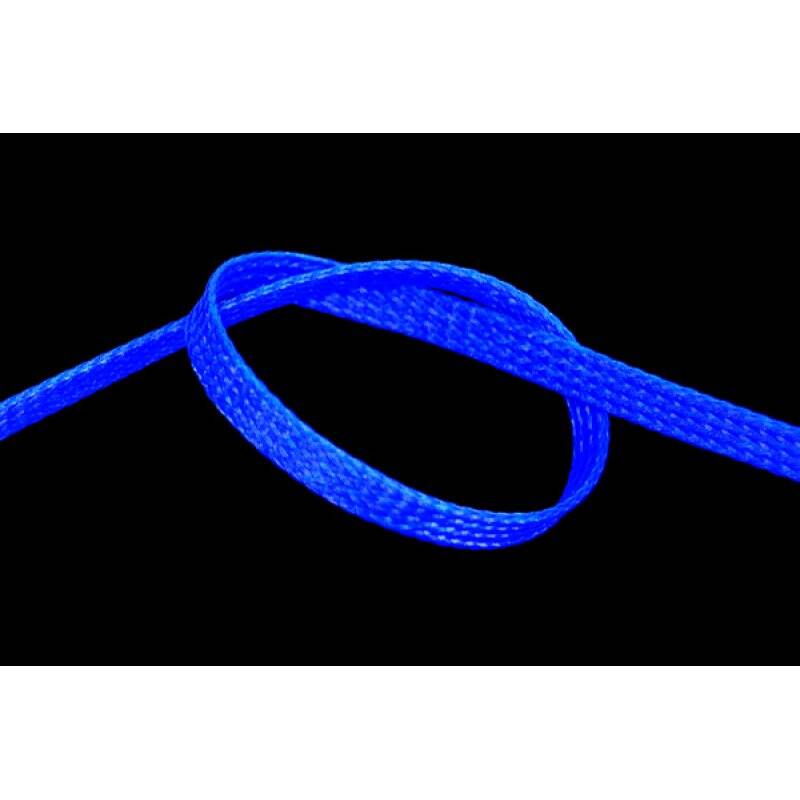 Phobya Flex Sleeve 6mm (1/4") UV blue 1m