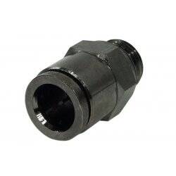 10mm G1/4 plug fitting -  black nickel
