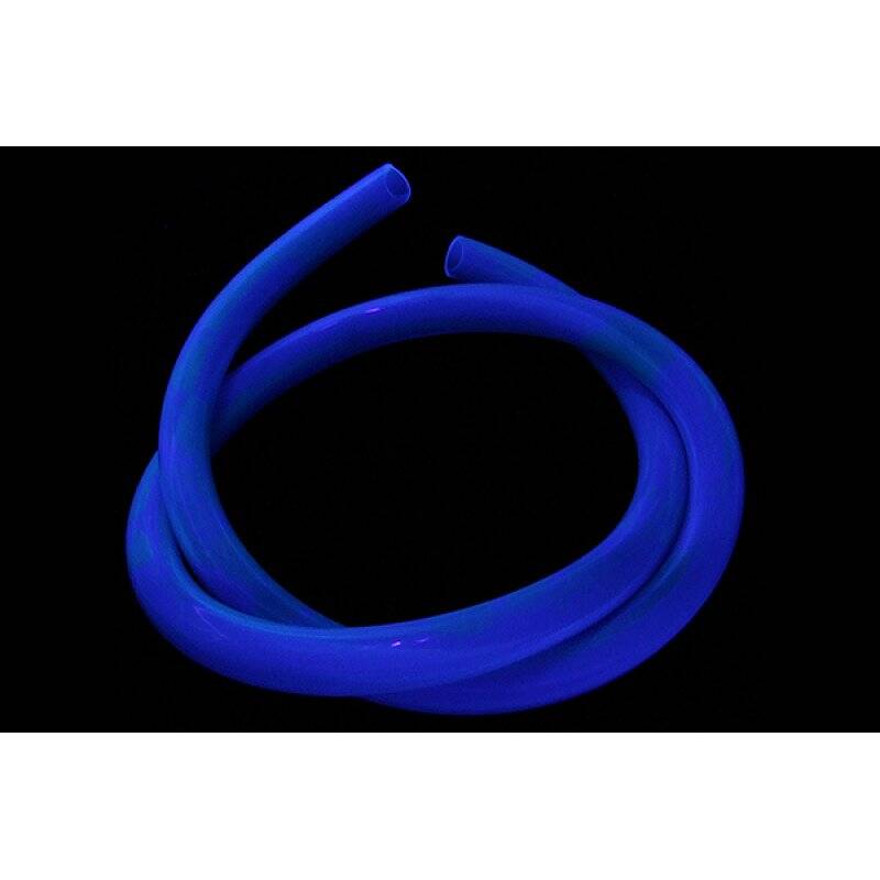 Masterkleer tubing PVC 15,9/11,1mm (7/16"ID) UV-active blue