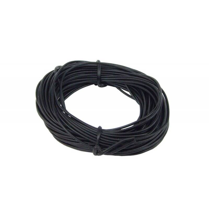 Insulated copper lead 1x0,14mm² 10m black