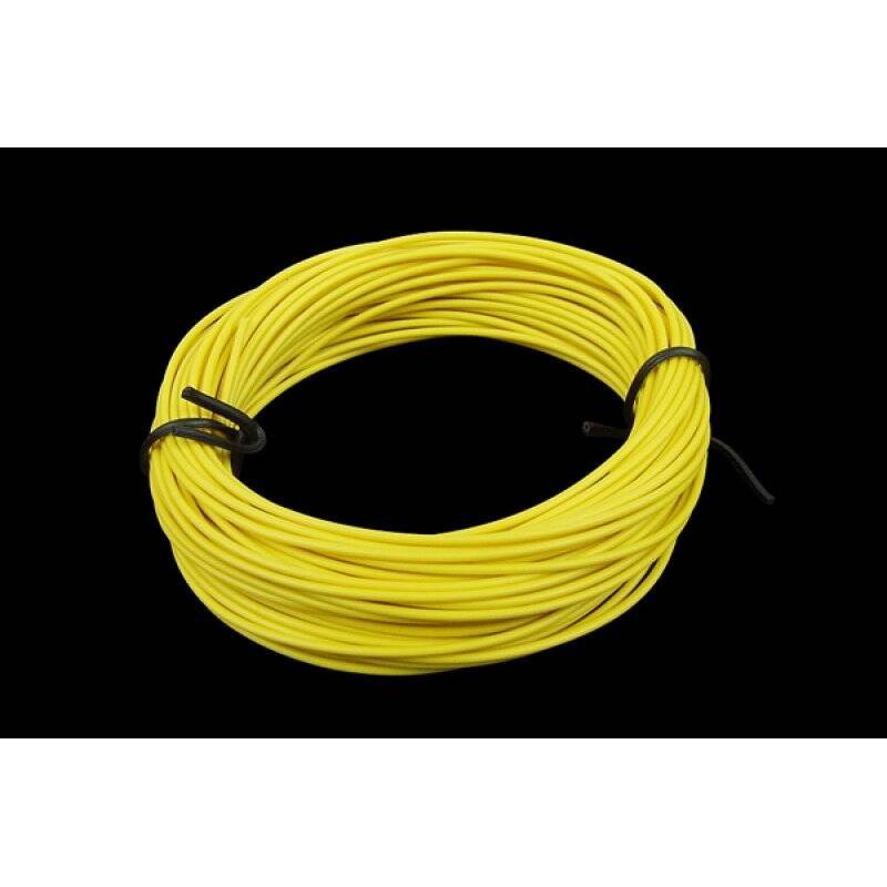 Insulated copper lead 1x0,14mm² 10m yellow