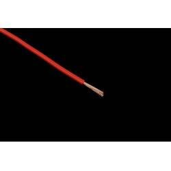 Insulated copper lead 1x0,14mm² 10m red
