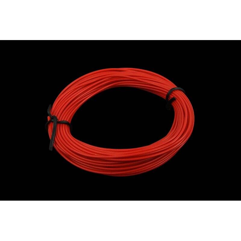Insulated copper lead 1x0,14mm² 10m red