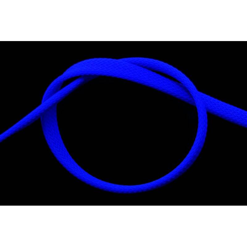 Phobya Flex Sleeve 10mm (3/8") UV blue 1m