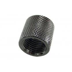Bushing G1/4 to G1/4  knurled  black nickel