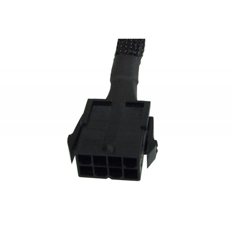 Phobya extension 8-Pin or EPS12V 30cm - black