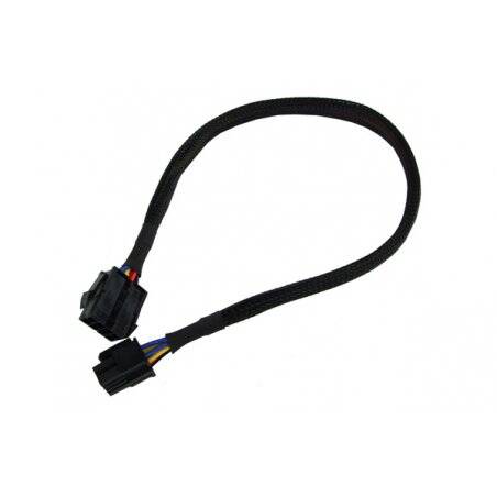 Phobya extension 8-Pin or EPS12V 45cm - black
