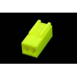 mod/smart Fan Power Connector 2Pin socket - UV-reactive brite green