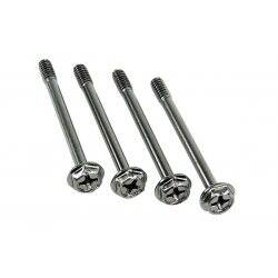 Phobya screw UNC 6-32 x 40 cross black nickel (4pcs)