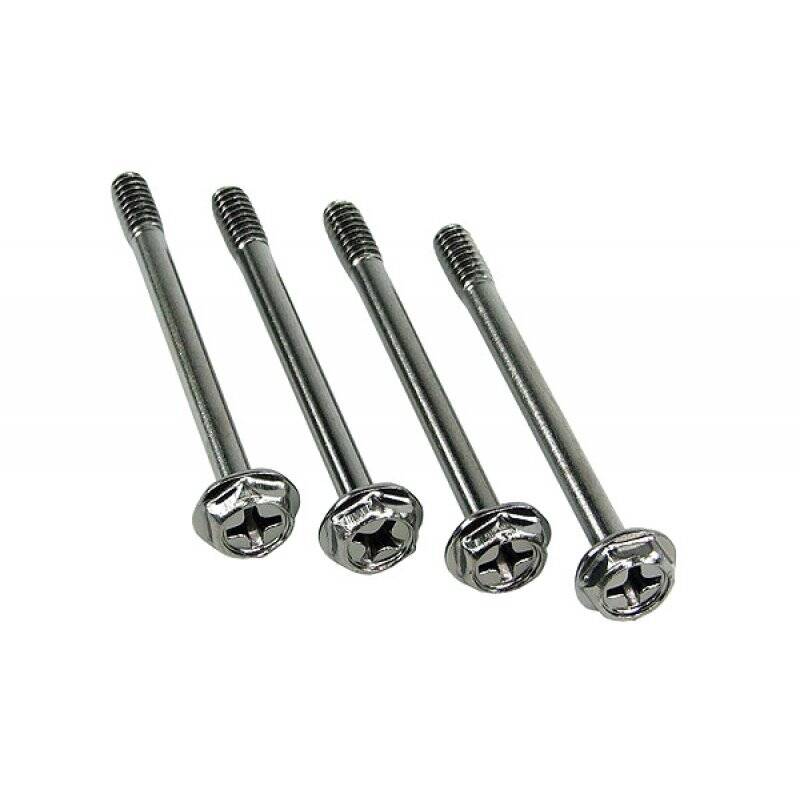 Phobya screw UNC 6-32 x 40 cross black nickel (4pcs)
